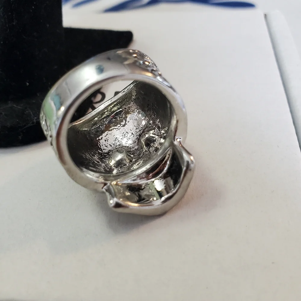 Retro Skull Head Ring